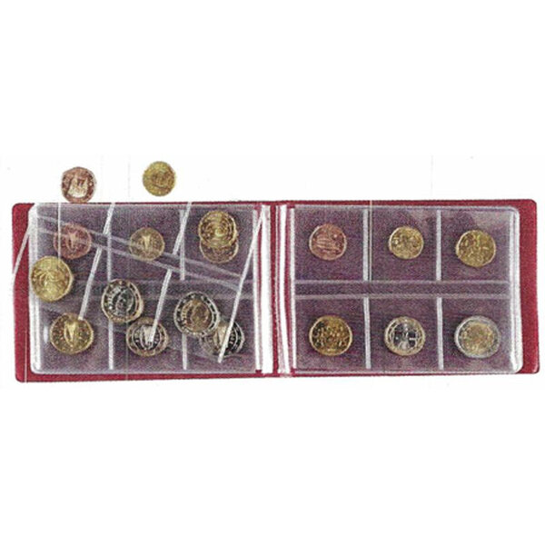 Album numismatique de poche pour 48 monnaies