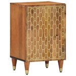 vidaXL Ensemble de meubles de salle de bain 5 Pièces bois manguier massif