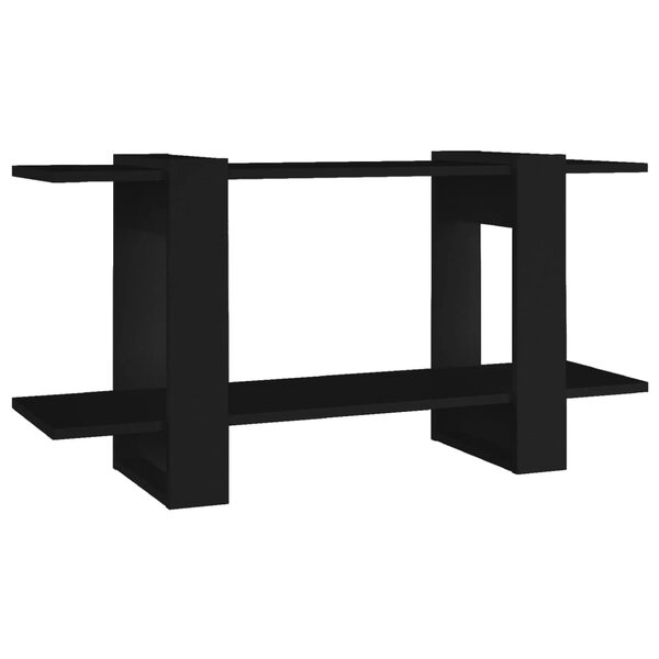 vidaXL Bibliothèque Noir 100x30x51 cm bois d'ingénierie