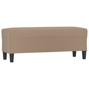 Banc banquette cappuccino 100 x 35 x 41 cm synthétique 02_0010480