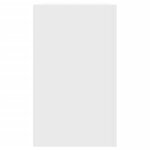 vidaXL Armoire murale blanc 75x35x60 cm bois d'ingénierie