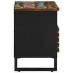 vidaXL Meuble TV 80x34x46 cm bois d'acacia massif