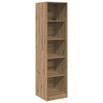 vidaXL Garde-robe chêne artisanal 50x50x200 cm bois d'ingénierie