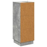 vidaXL Armoire à tiroirs 33 x 34 5 x 87 cm Bois d'ingénierie