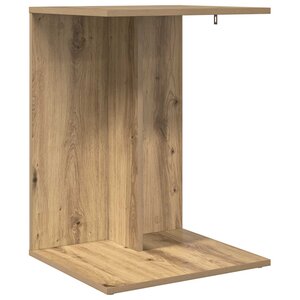 vidaXL Table d'appoint Chêne artisanal 45 x 40 x 62 5 cm
