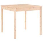 vidaXL Ensemble de bistrot de jardin 3 Pièces bois de pin massif