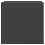 vidaXL Meubles TV muraux 4 Pièces Gris 30 5x30x30 cm