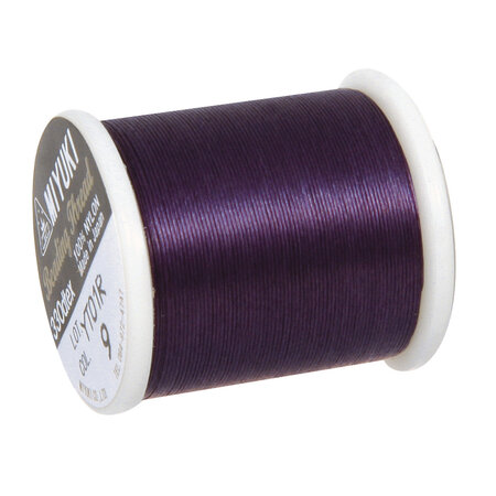 Fil pour perle rocaille/miyuki violet 50 m