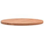 vidaXL Dessus de table Ø30x1 5 cm rond bois massif de hêtre