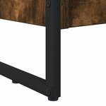 vidaXL Bibliothèque Chêne Fumé 80 x 30 x 155 cm Bois d'ingénierie