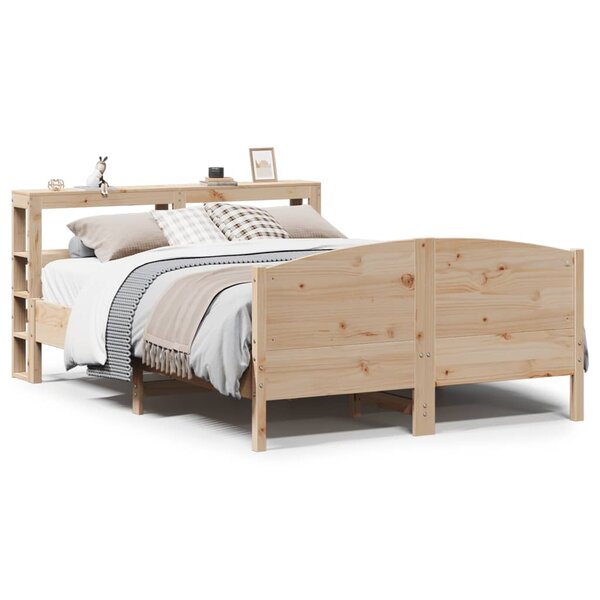 vidaXL Cadre de lit sans matelas 120x200 cm bois de pin massif