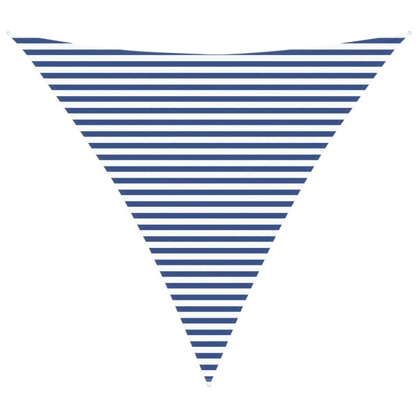vidaXL Voile d'ombre Bleu et Blanc 4 5 x 4 5 x 4 5 m