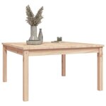 vidaXL Table de jardin 82 5x82 5x45 cm bois massif de pin