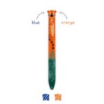 Legami CLICK0028 - Stylo à Bille à deux Couleurs - Click&Clack