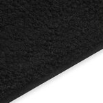 vidaXL Tapis de salle de bain 2 Pièces Tissu Anthracite