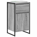 vidaXL Buffet Gris Sonoma 81 x 36 x 150.5 cm Bois d'ingénierie