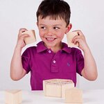 Jouet en bois bloc sensoriel Mémo des Sons 12 pièces Goki  - Jouet  sensoriel