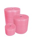 (lot  3 rouleaux) film bulles antistatique petites largeurs 50cmx50m