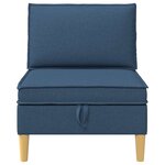 vidaXL Sofa avec rangement Tissu