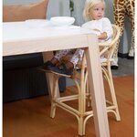 CHILDHOME Chaise junior avec coussin Montana Rotin
