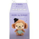 Kit crochet - Nori le singe - Amigurumei - Accessoires inclus - Graine créative