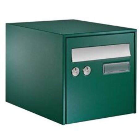 Boîte aux lettres BOX 300 normalisée - Vert 6005 - Decayeux