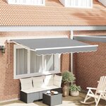 vidaXL Cadre de auvent Blanc 3 x 2 m Métal