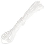 vidaXL Voile d'ombrage 160 g/m² Blanc 3 5x5 m PEHD
