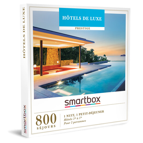 Smartbox - coffret cadeau - hôtels de luxe