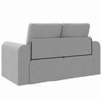 vidaXL Canapé-Lit Gris nuage 148 x 71 x 83 cm tissu