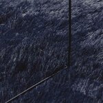 vidaXL Tapis shaggy à poils longs NAVARRA bleu marine 160x230 cm