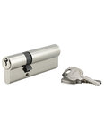 THIRARD - Cylindre de serrure double entrée STD UNIKEY (achetez-en plusieurs  ouvrez avec la même clé)  30x60mm  3 clés  nickelé