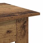 vidaXL Table basse Bois ancien Bois d'ingénierie