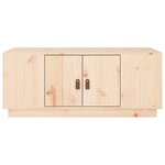 vidaXL Table basse 100x50x41 cm Bois massif de pin