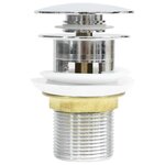 vidaXL Lavabo encastré avec robinet 61x39x18 cm céramique blanc