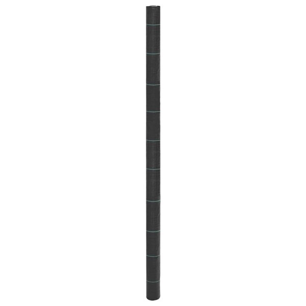 vidaXL Membrane anti-mauvaises herbes noir 2x100 m PP