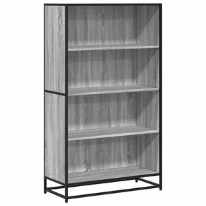 vidaXL Bibliothèque sonoma gris 80 5x35x139 cm bois d'ingénierie
