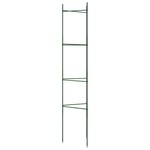 vidaXL Cages à tomates 8 Pièces 154 cm acier et PP