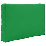 vidaXL Coussin de canapé d'extérieur Polyester Vert 60 x 60 cm