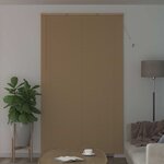 vidaXL Store Vénitien Marron clair avec motif 213 x 150 cm PVC