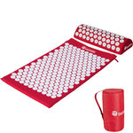 Tectake Tapis d'acupression - rouge