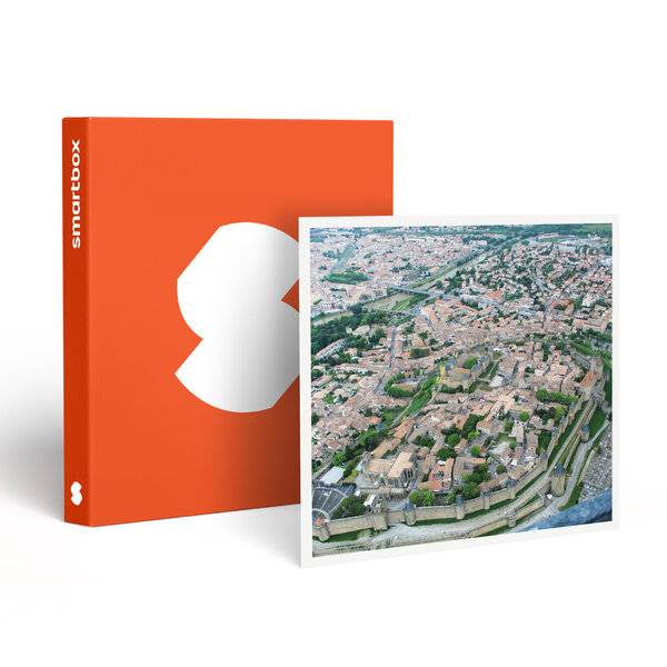 SMARTBOX - Coffret Cadeau Vol en hélicoptère de 20 min au-dessus de Carcassonne pour 2 personnes -  Sport & Aventure