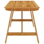 vidaXL Ensemble à manger de jardin 5 Pièces Beige