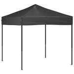 vidaXL Tente de réception pliable Anthracite 2x2 m
