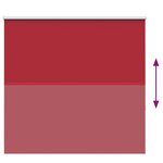 vidaXL Store enrouleur occultant rouge largeur du tissu 141 6 cm