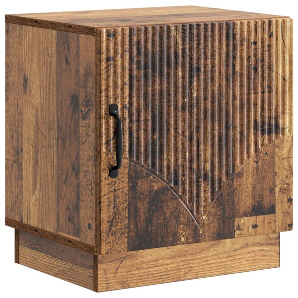 vidaXL Table de chevet Bois ancien 43 x 34 5 x 47 cm Bois d'ingénierie