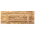 vidaXL Dessus de table 70x30x3 8 cm rectangulaire bois massif manguier