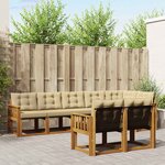 vidaXL Ensemble de canapés d'extérieur 8 Pièces Naturel et Beige