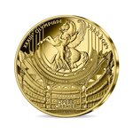 Jeux olympiques de paris 2024 - monnaie de 50€ or - héritage opéra garnier