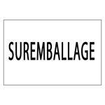 Étiquette palette "suremballage" (lot de 1000)